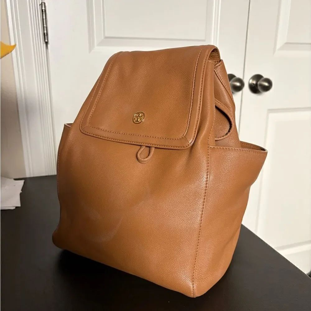 Tory Burch Leather Backpack - Picture 3 of 6